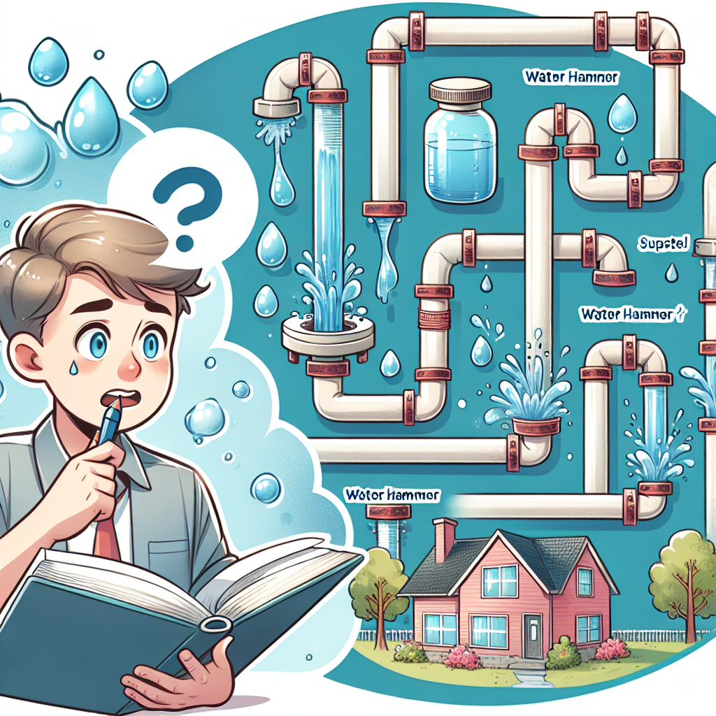 Гідроудар в системі водопостачання - що це таке та я з цим боротися?