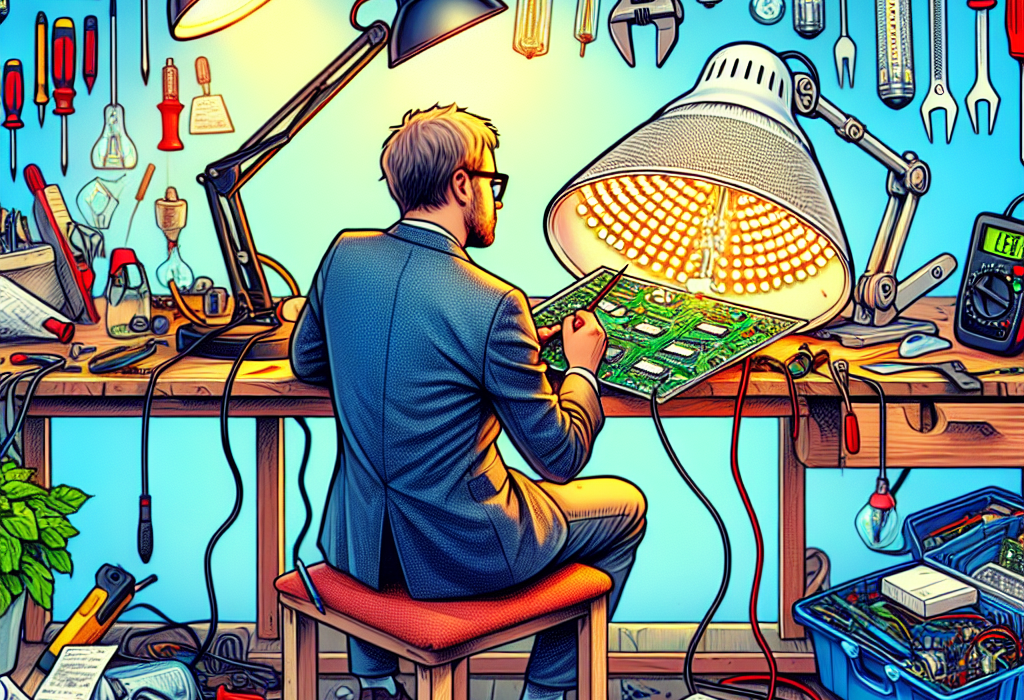 Як відремонтувати світлодіодний світильник власноруч