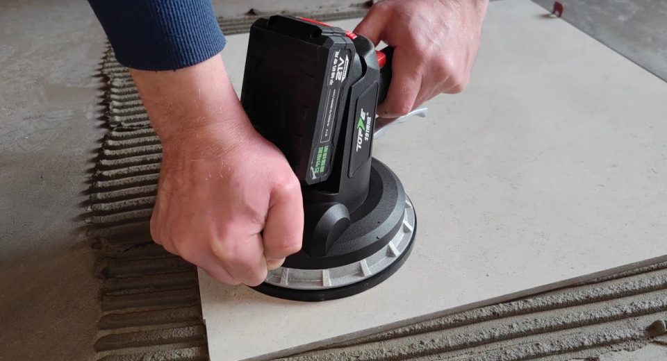 акумуляторна віброприсоска для плитки