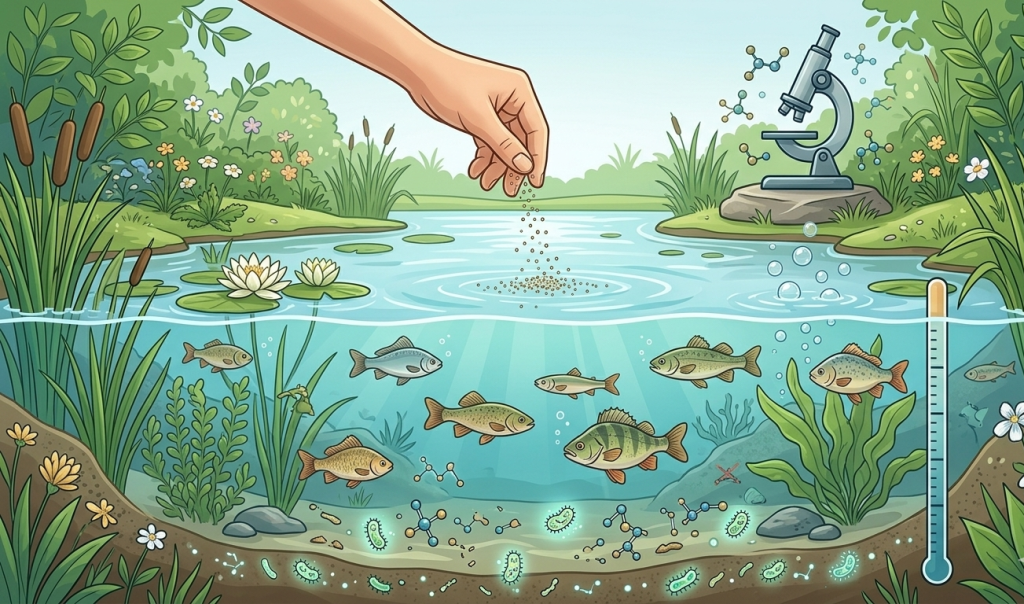 Чистая вода, здоровая экосистема: специфические бактерии для озер, прудов и водоемов