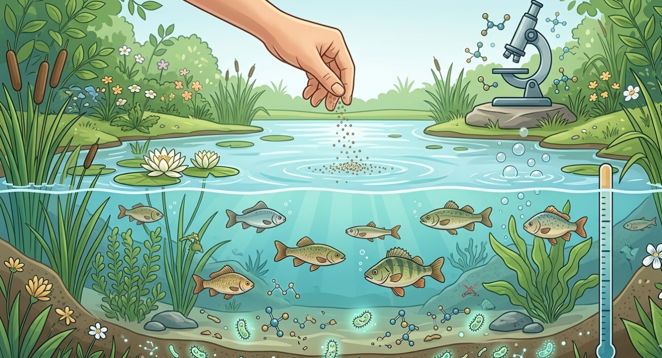 Чистая вода, здоровая экосистема: специфические бактерии для озер, прудов и водоемов