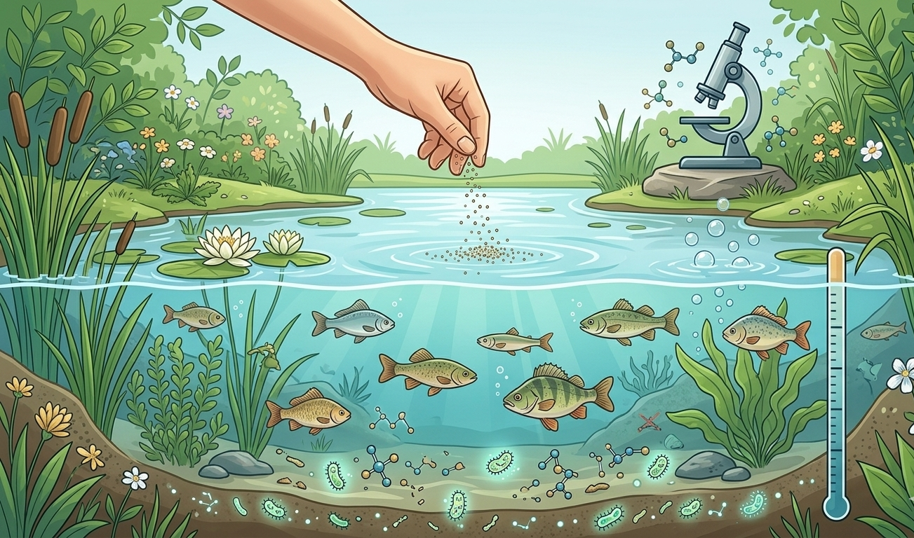 Чистая вода, здоровая экосистема: специфические бактерии для озер, прудов и водоемов