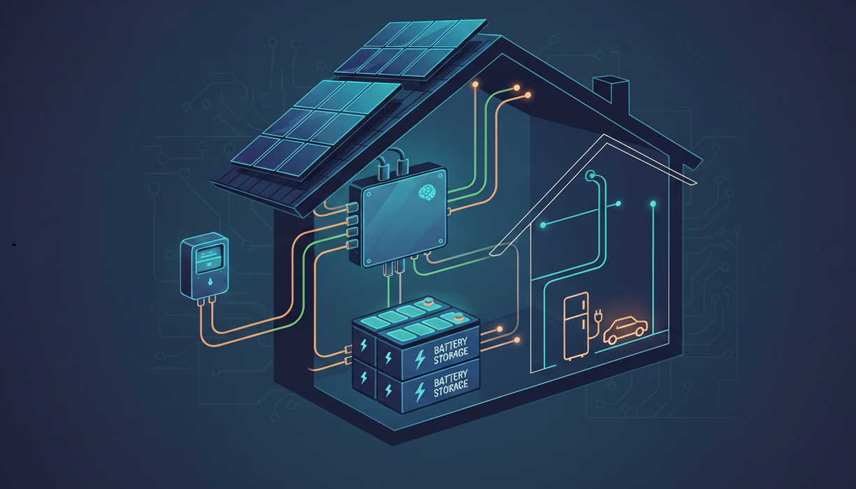 Ефективні гібридні інвертори: ключ до повної енергетичної незалежності вашого будинку та бізнесу