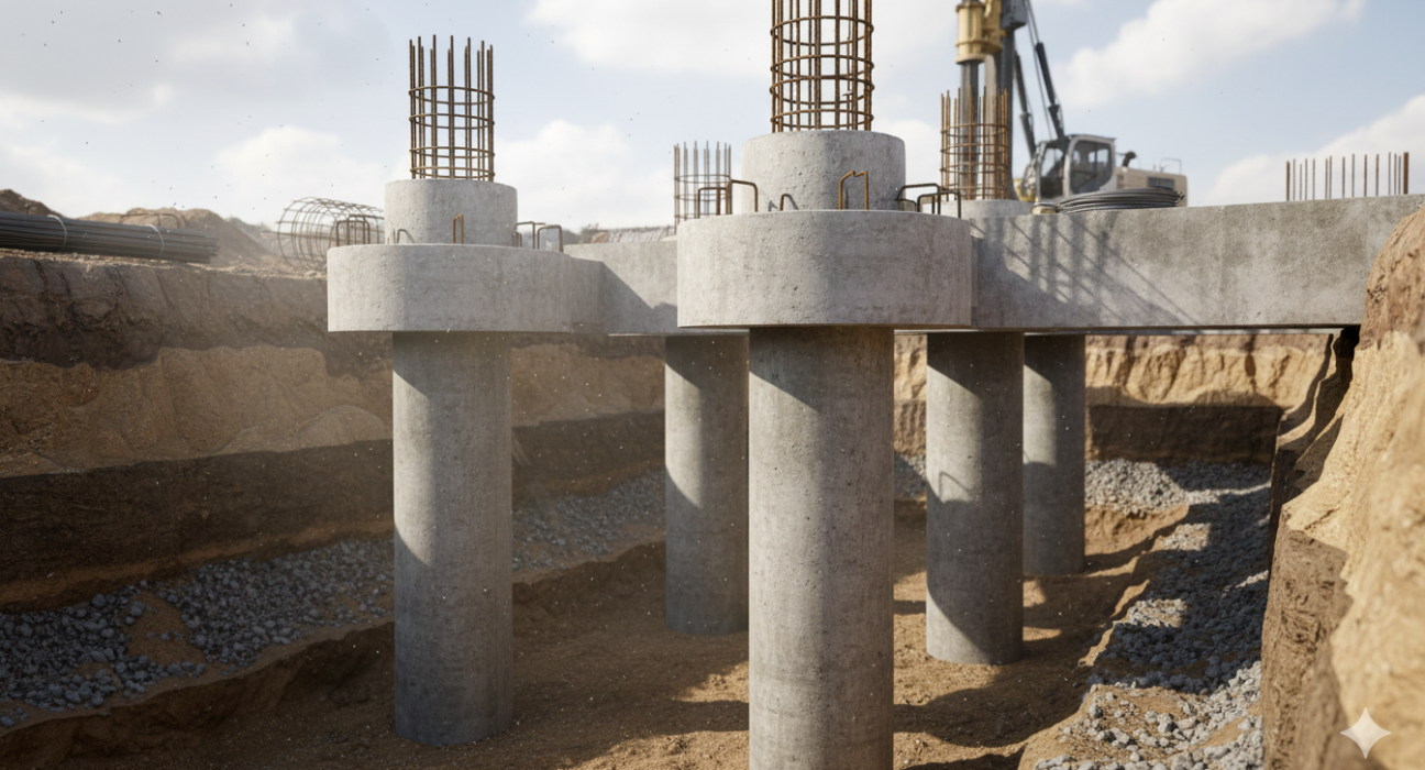 Какие железобетонные сваи выбрать для надежного фундамента и в чем их специфика?