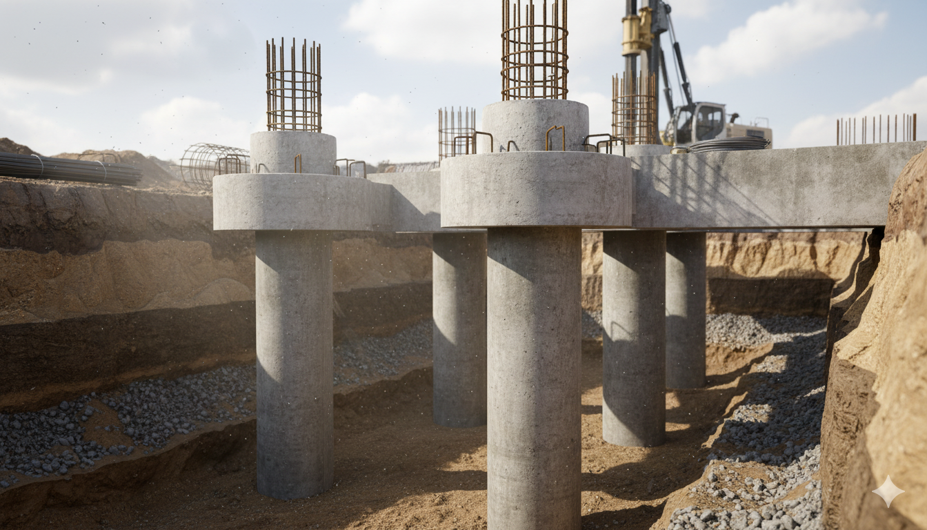 Какие железобетонные сваи выбрать для надежного фундамента и в чем их специфика?