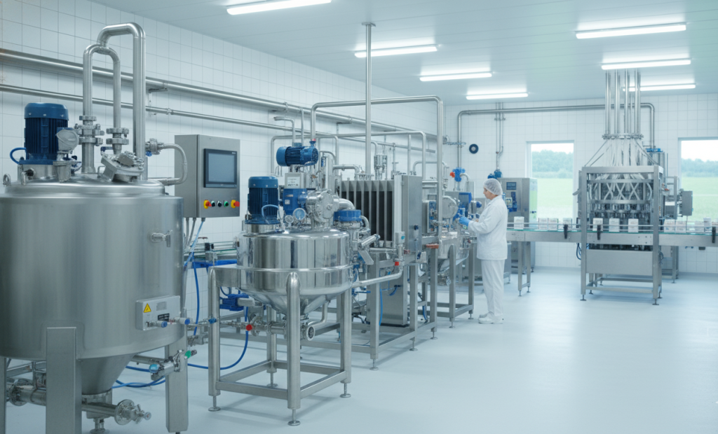 Яке обладнання потрібне для переробки молока та відкриття власної сироварні?