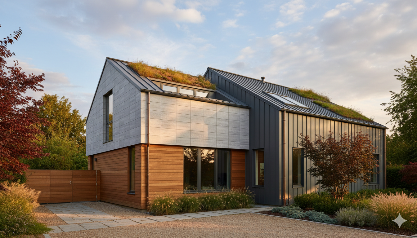 Чим краще облицювати фасад приватного будинку та яку покрівлю обрати?