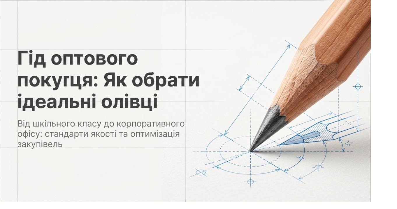 Як правильно вибрати олівці для малювання та навчання?