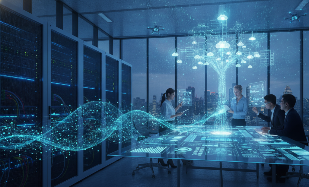 How does upgrading IT infrastructure drive business digital transformation?