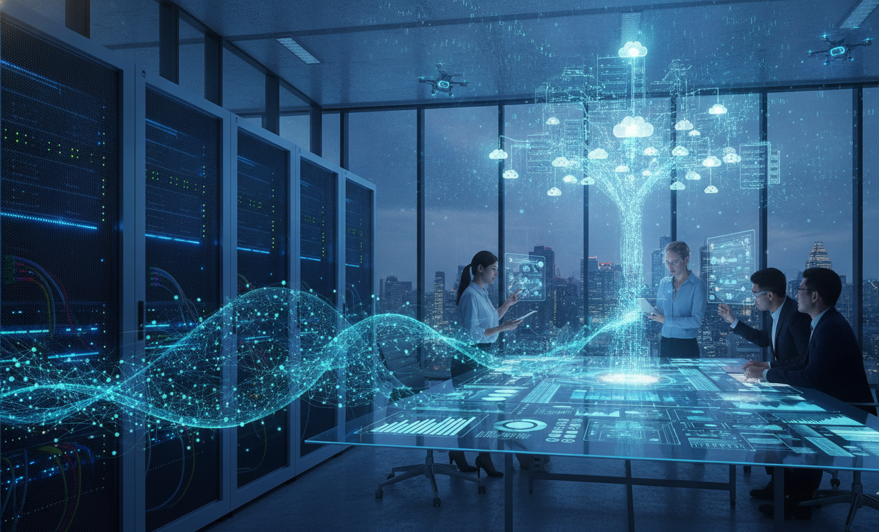 How does upgrading IT infrastructure drive business digital transformation?